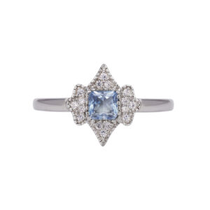 AQUAMARINE PRINCESS RING
