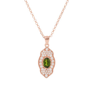 CHROME DIOPSIDE PENDANT
