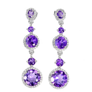 AMETHYST EARRINGS
