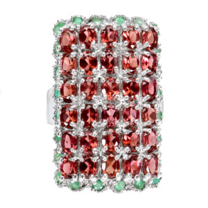 CRIMSON ELEGANCE RING