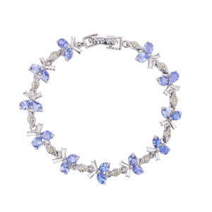 BLUE BOW BRACELET