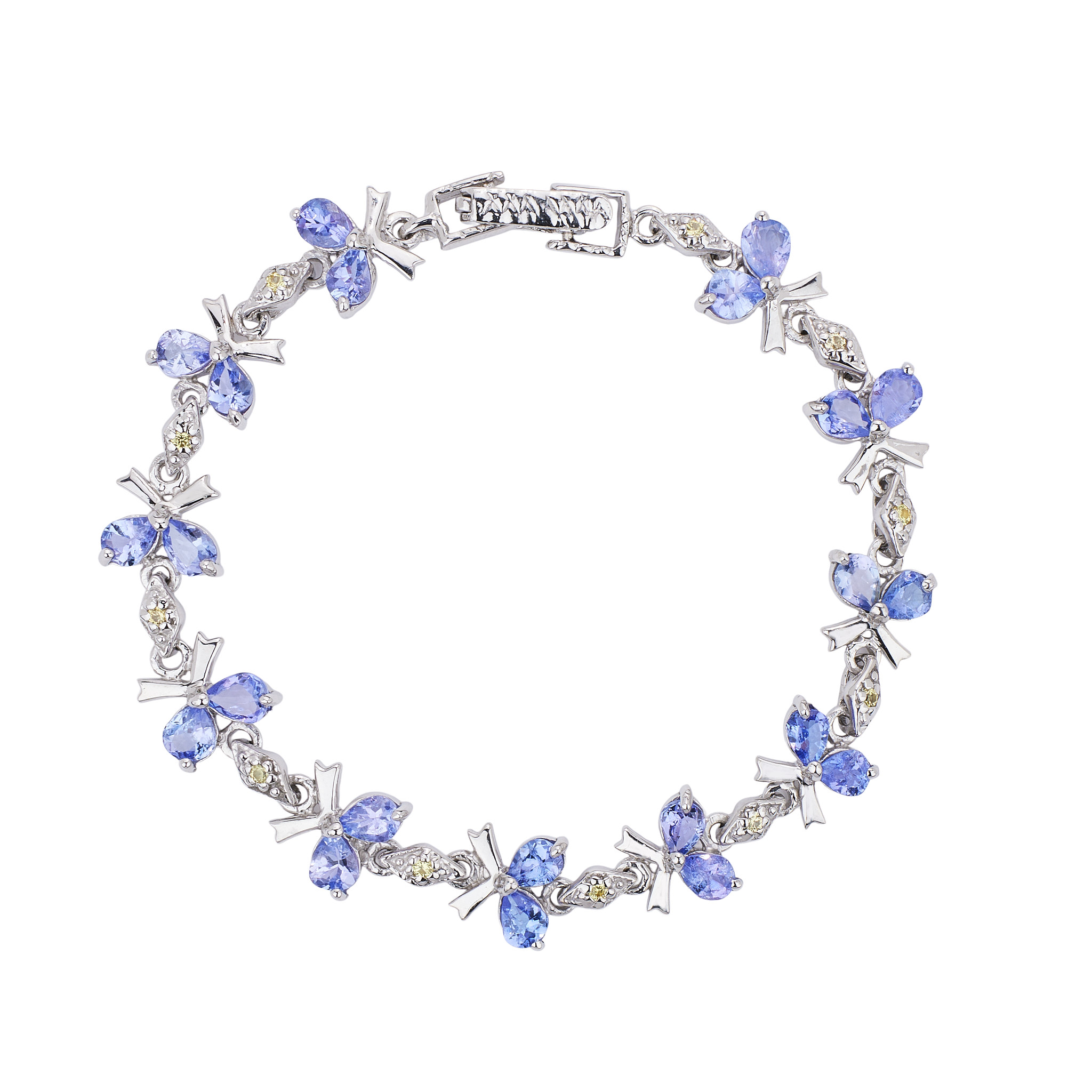 BLUE BOW BRACELET
