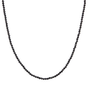 BLACK SPINEL NECKLACE