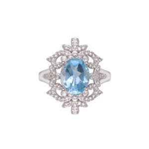 SKY BLUE TOPAZ RING