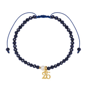 BLUE SANDSTONES LUCKY CHARM BRACELET