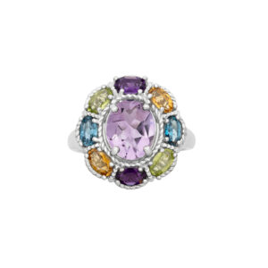COLORFUL FLOWER RING