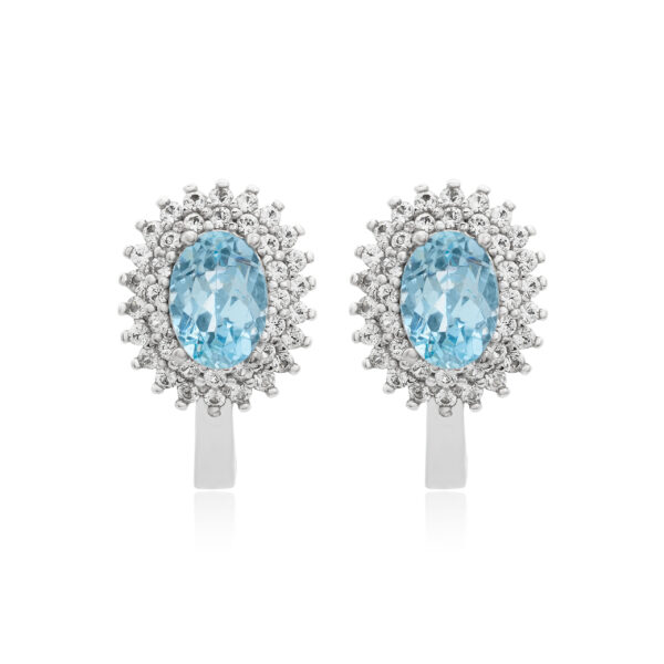 AQUAMARINE EARRINGS