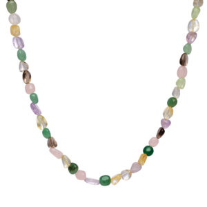 QUARTZ & AVENTURINE NECKLACE