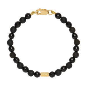 ONYX & GOLDEN OBSIDIAN BRACELET