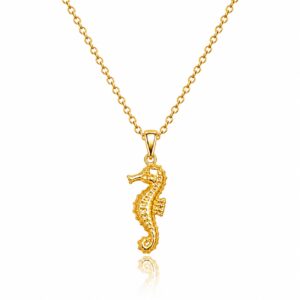 GOLDEN SEAHORSE PENDANT