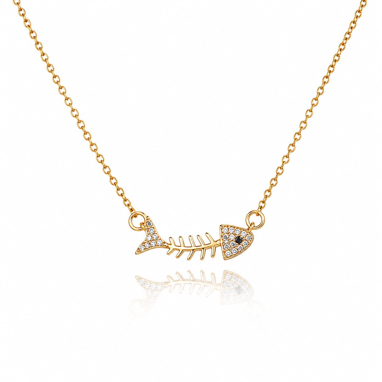 FISHBONE PENDANT