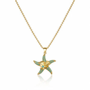 GOLDEN STARFISH PENDANT