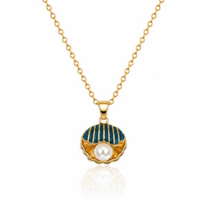 GREEN OCEAN PEARL PENDANT