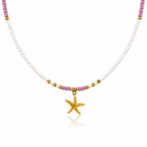 SEA LAVENDER NECKLACE