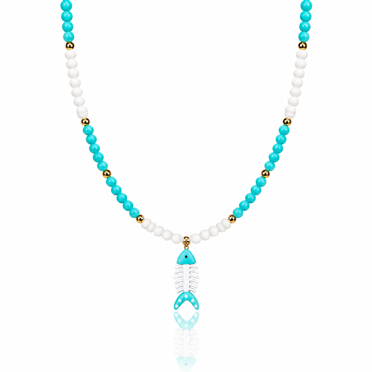FISHBONE BLISS NECKLACE