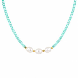 AQUA PEARL NECKLACE