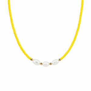 LEMON PEARL NECKLACE