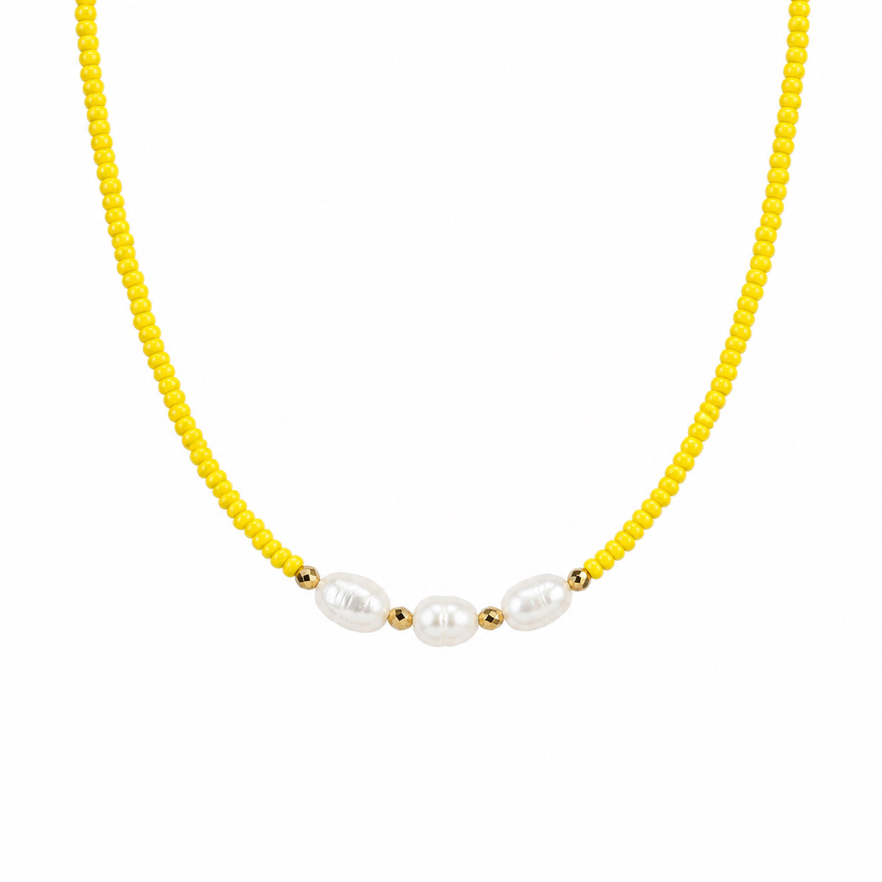 LEMON PEARL NECKLACE